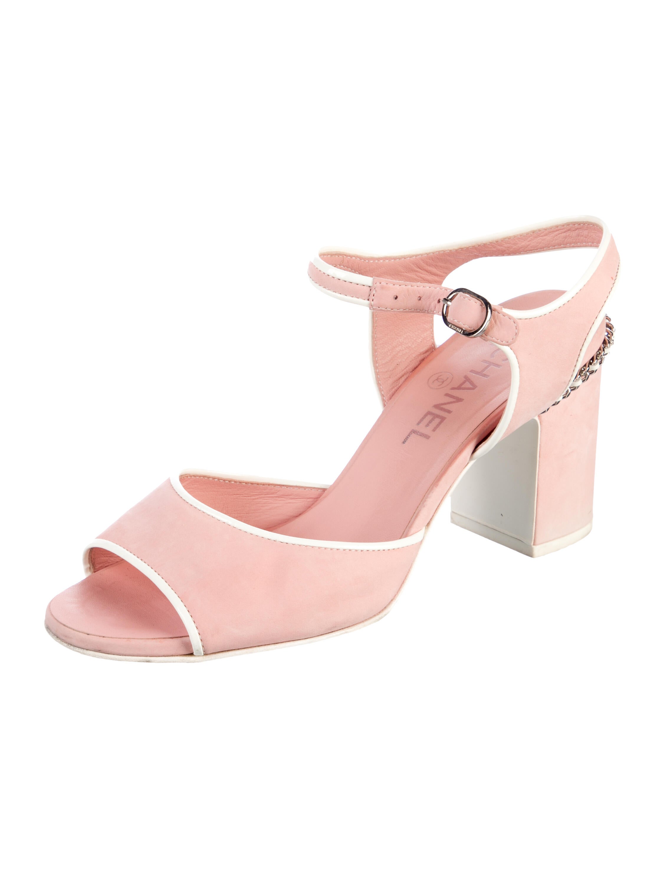 Chanel 2021 Interlocking CC Logo Sandals