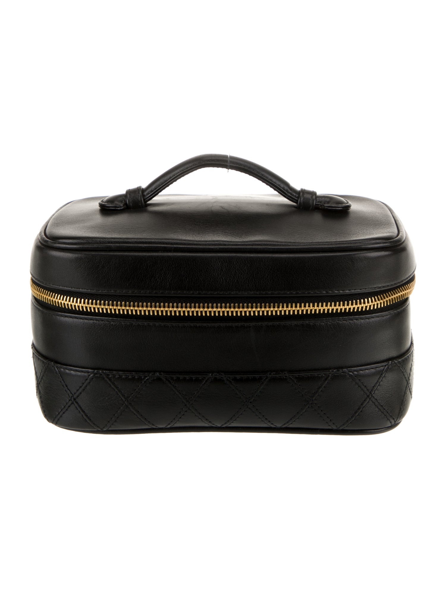 Chanel Quilted Vanity Case