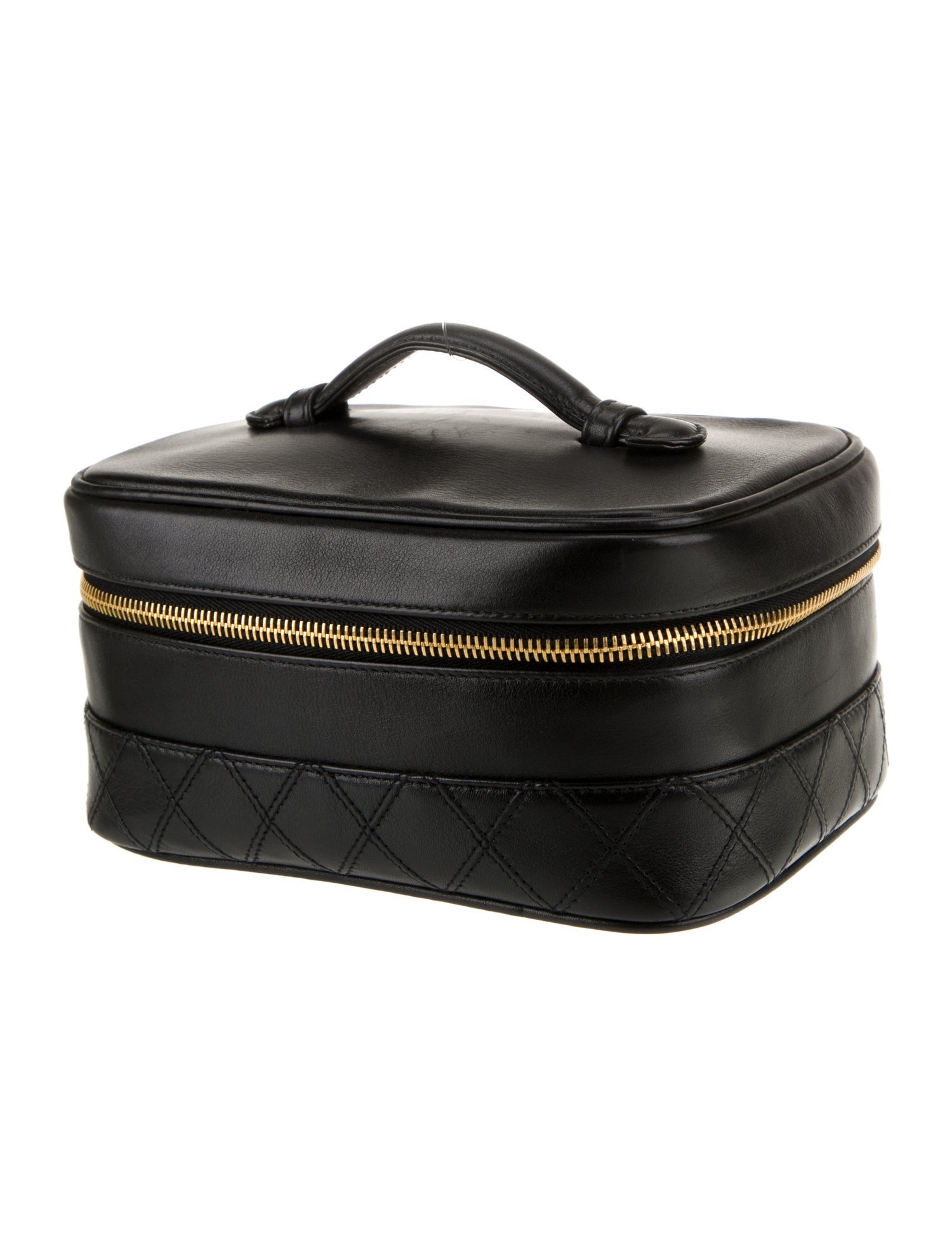 Chanel Quilted Vanity Case