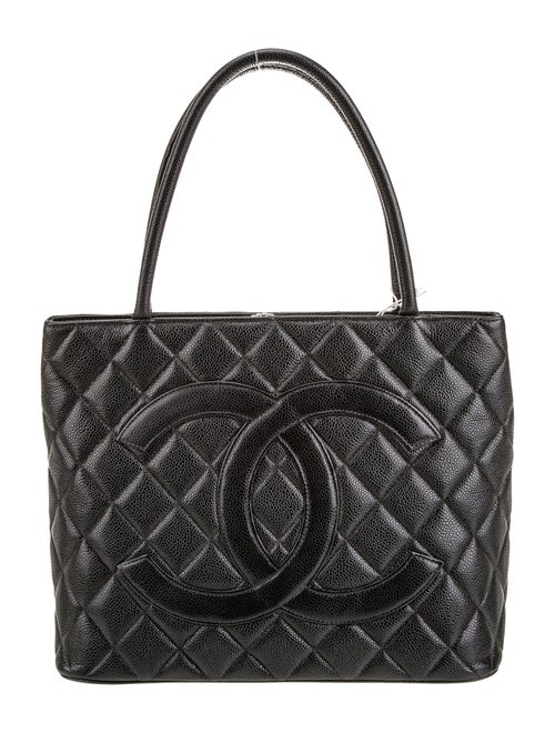 Chanel Caviar Medallion Tote