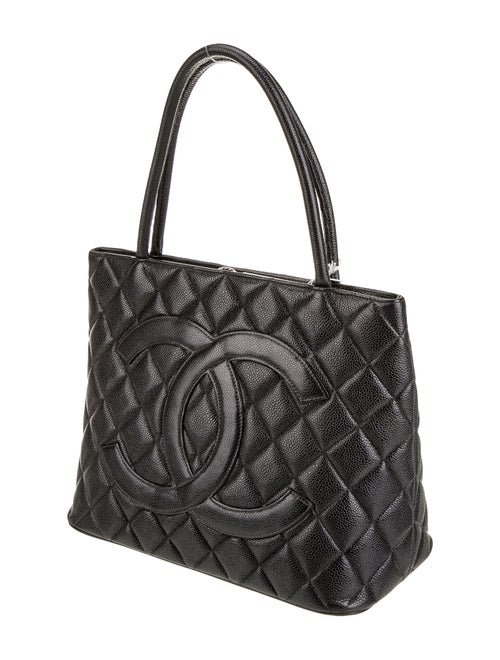 Chanel Caviar Medallion Tote