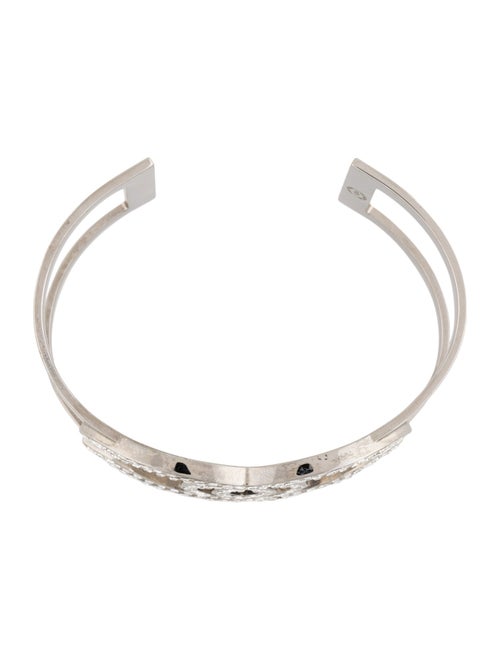 Chanel Strass CC Open Cuff Bracelet