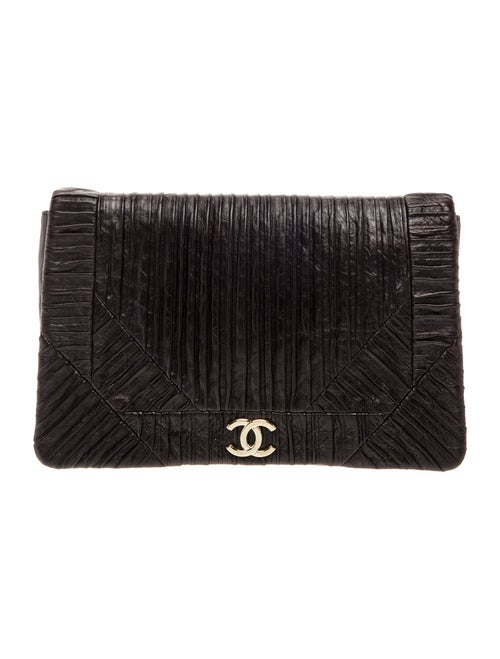 Chanel Coco Pleats Clutch