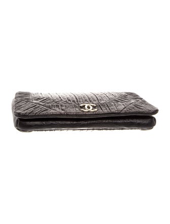 Chanel Coco Pleats Clutch