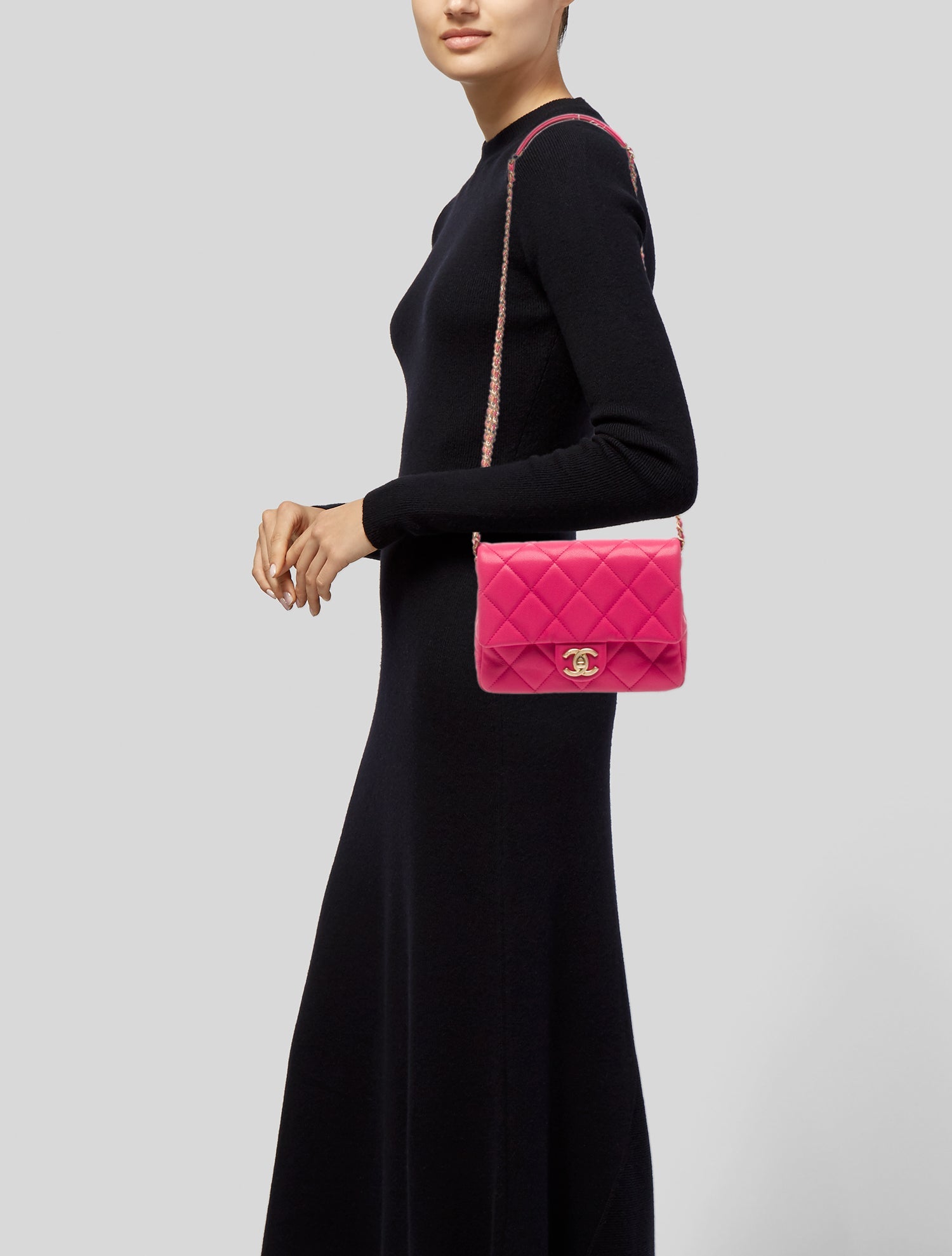 Chanel Quilted CC Flap Bag