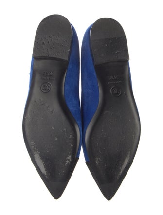 Chanel 2017 Interlocking CC Logo Ballet Flats