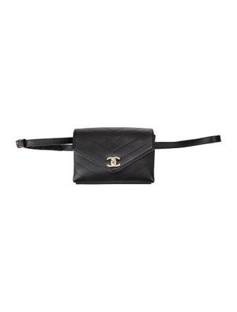 Chanel Coco Chevron Waist Bag