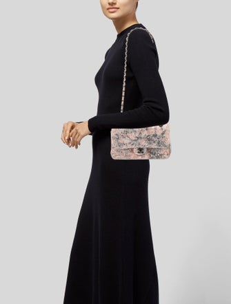 Chanel Classic Medium Sequins Flap Bag