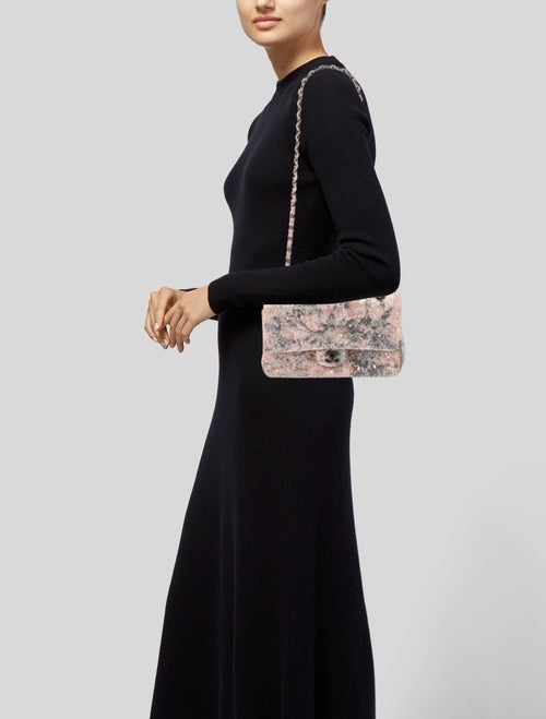 Chanel Classic Medium Sequins Flap Bag
