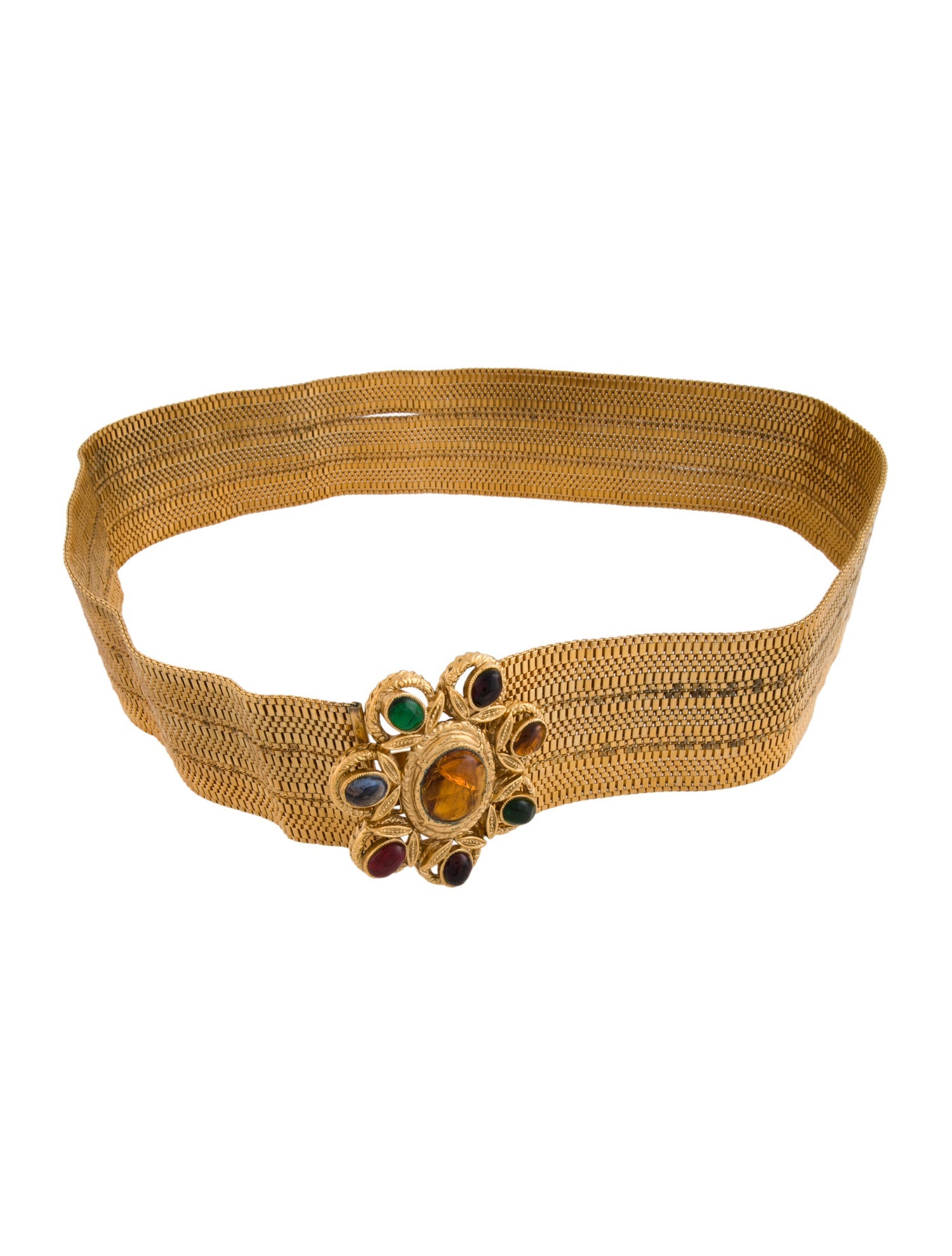 Chanel 1996 Interlocking CC Logo Waist Belt