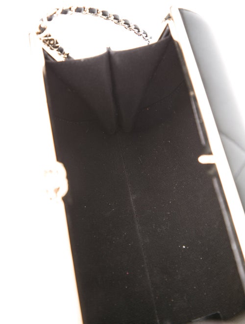 Chanel Quilted Leather Clutch w/Chain