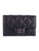 Chanel 2015-2016 Card Holder Flap Card Holder