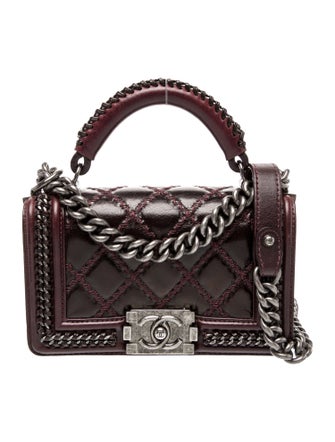 Chanel Paris-Salzburg Small Boy Handle Bag