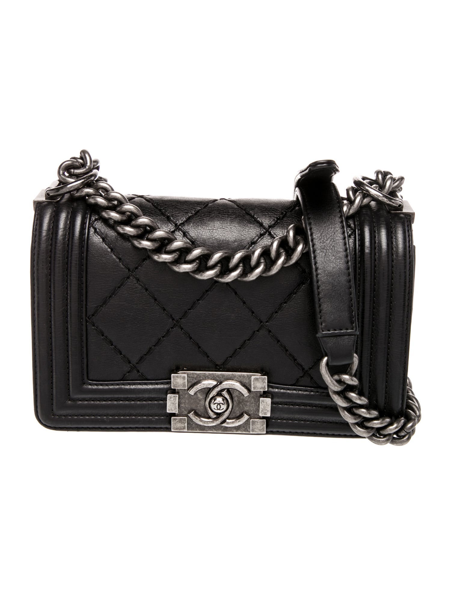 Chanel Small Double Stitch Boy Bag