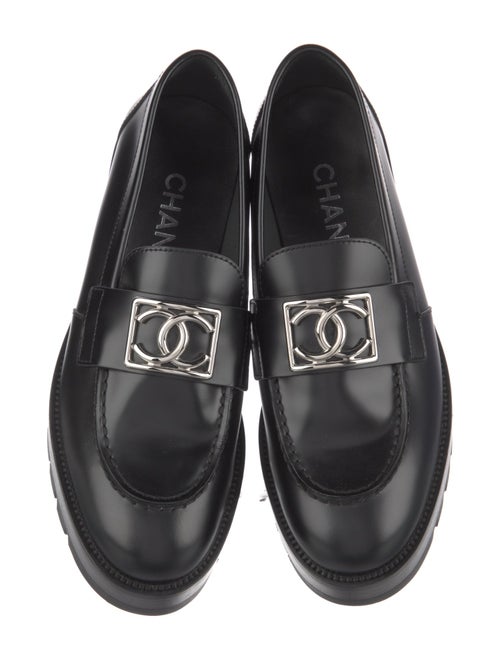 Chanel 2023 Interlocking CC Logo Loafers