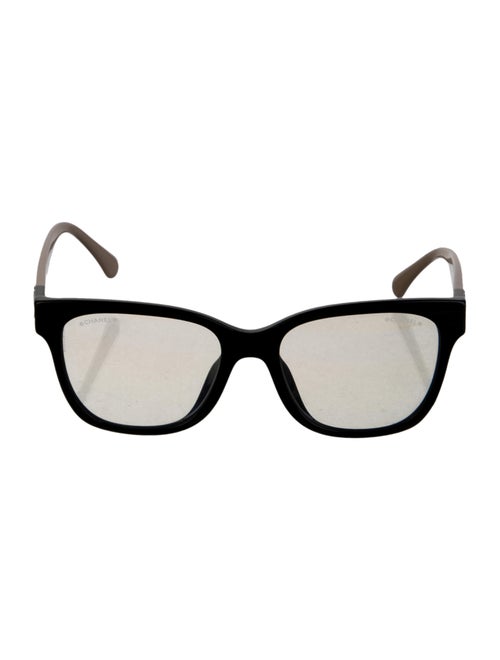 Chanel Interlocking CC Logo Square Eyeglasses