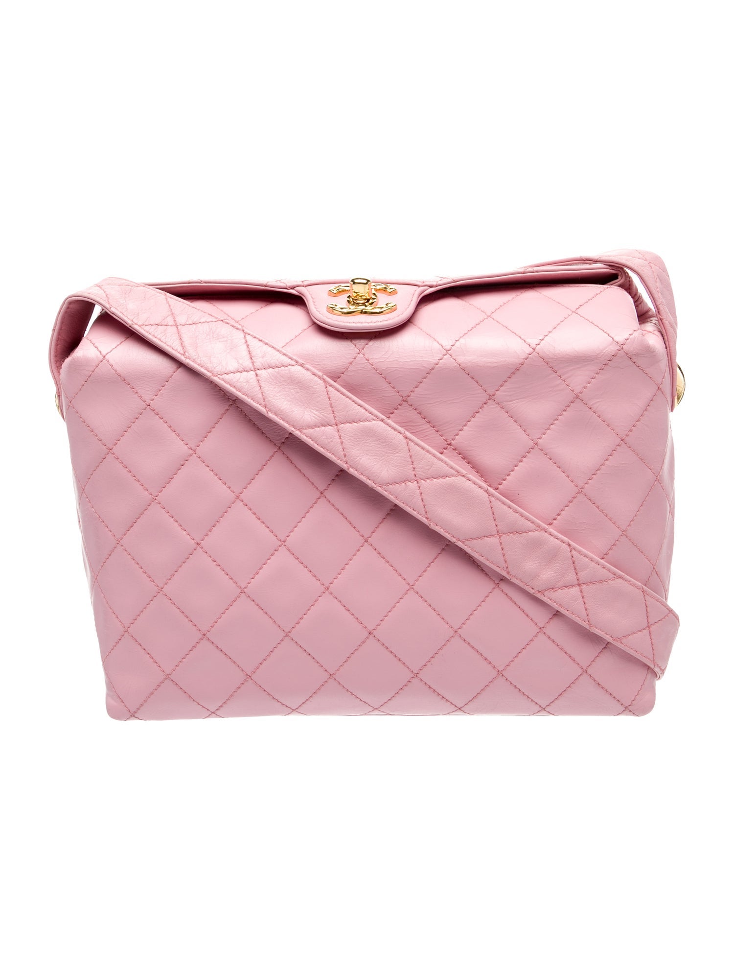 Chanel Quilted CC Shoulder Bag
