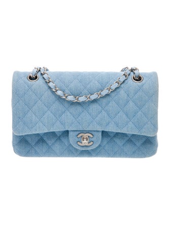 Chanel Classic Medium Denim Double Flap Bag