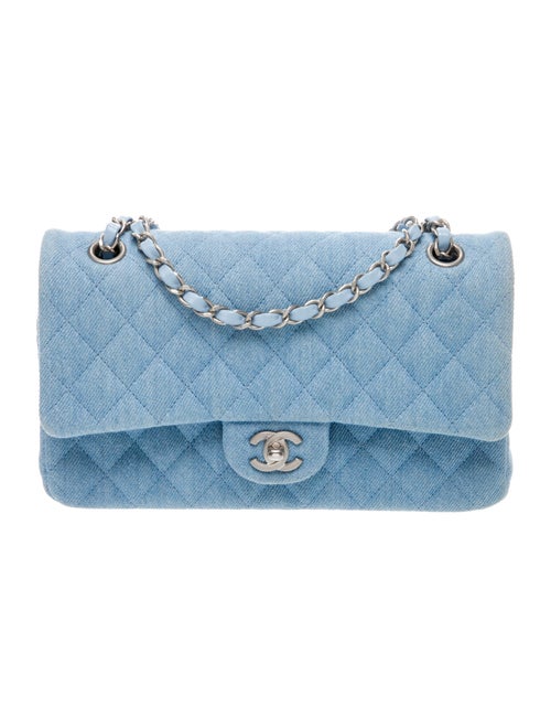 Chanel Classic Medium Denim Double Flap Bag