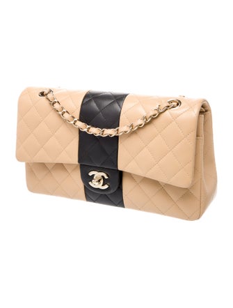 Chanel Classic Medium Bi-Color Double Flap Bag