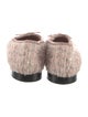 Chanel Interlocking CC Logo Tweed Ballet Flats