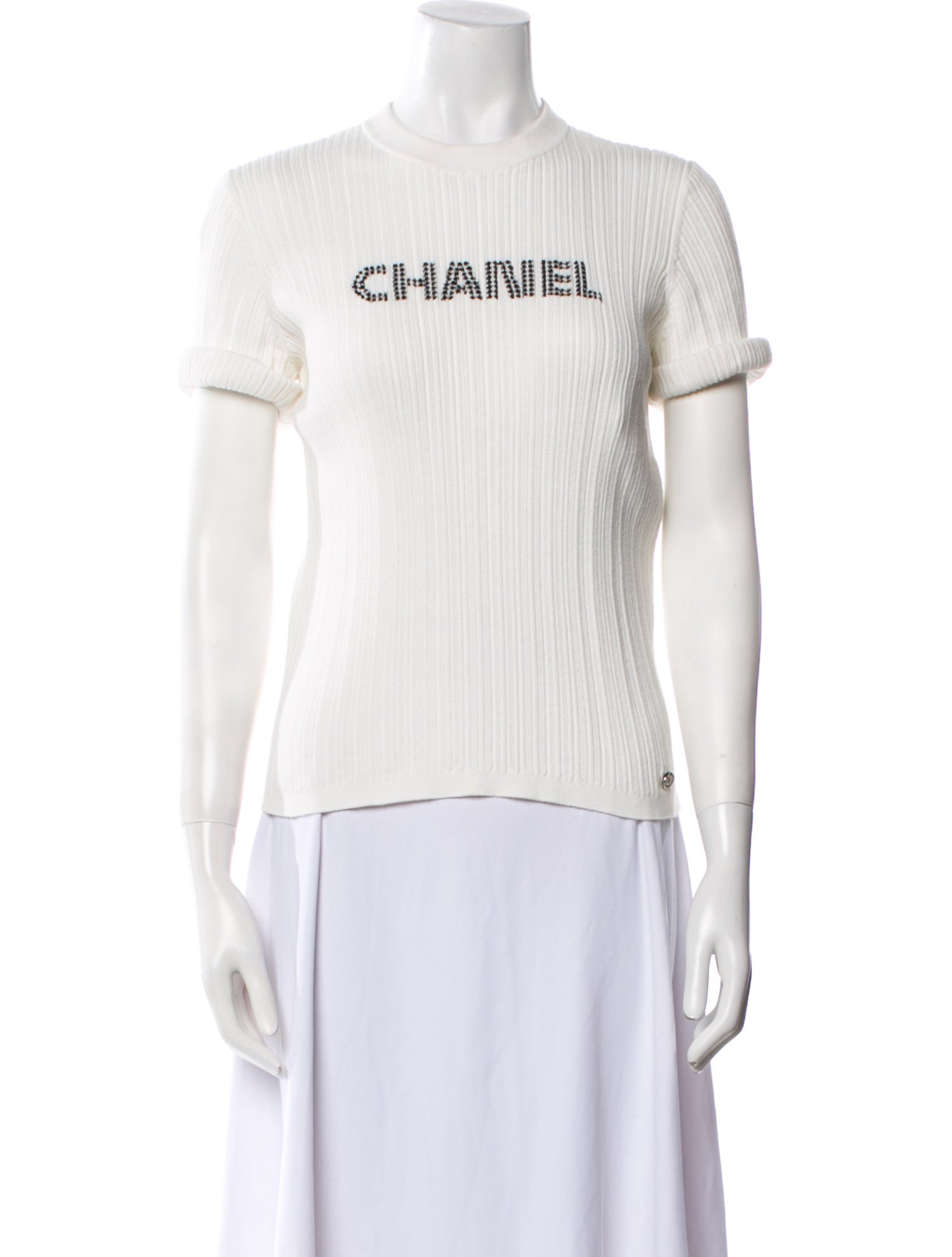 Chanel 2021 Graphic Print Sweater