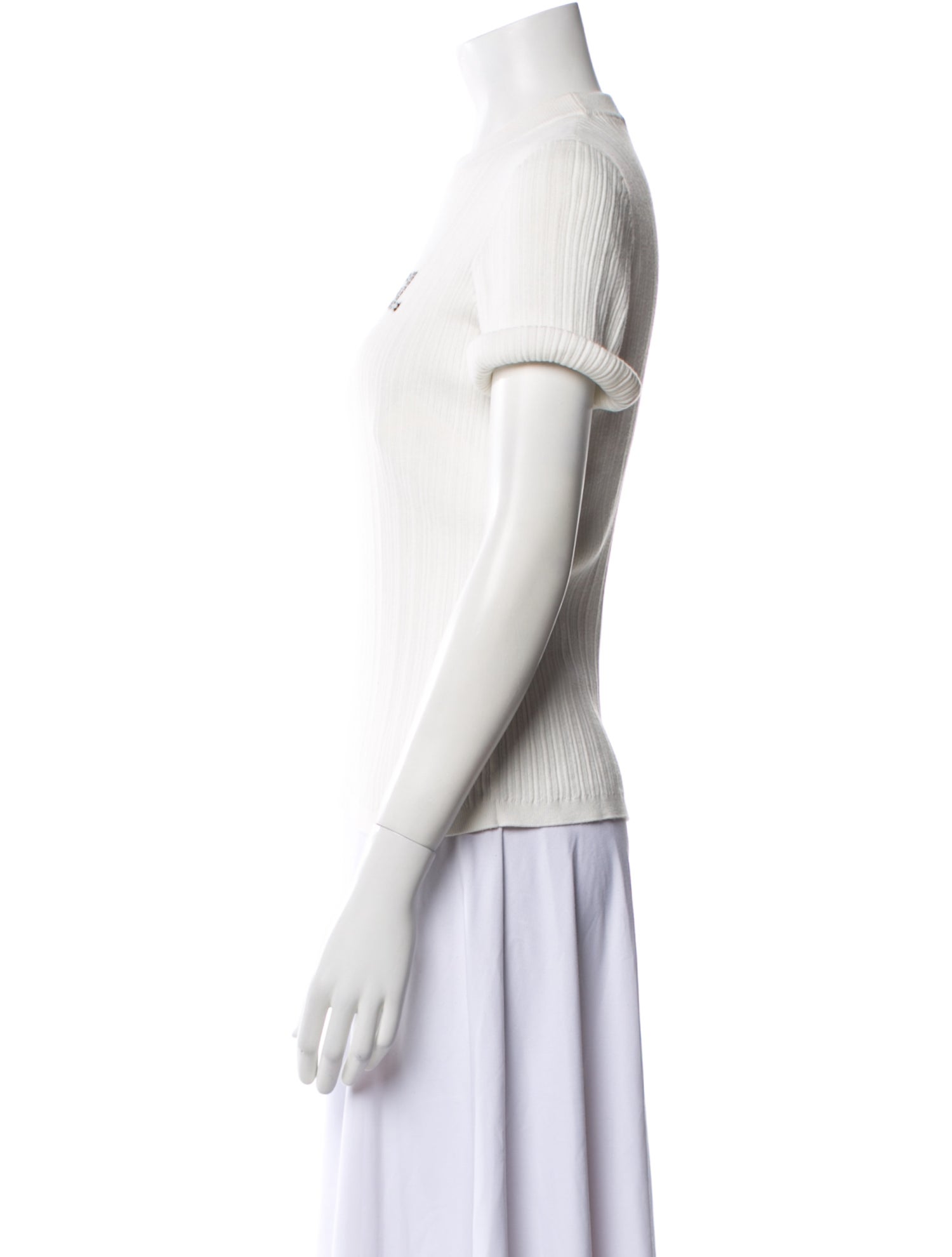 Chanel 2021 Graphic Print Sweater