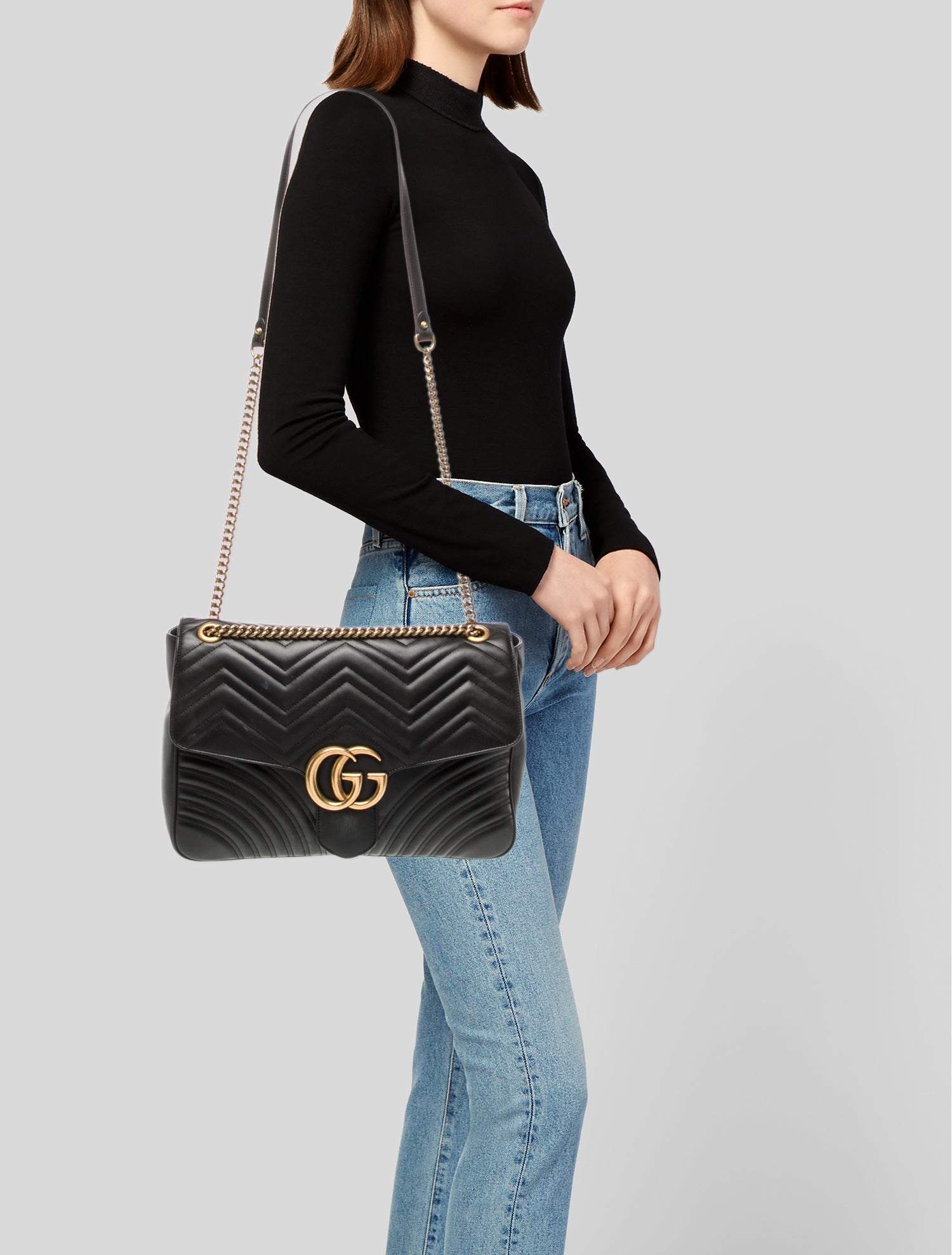 Gucci Running GG Marmont Large