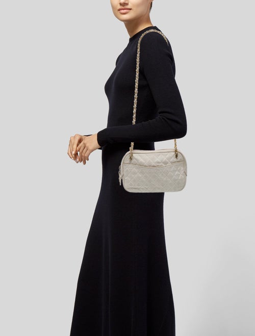 Chanel Quilted Camera Bag