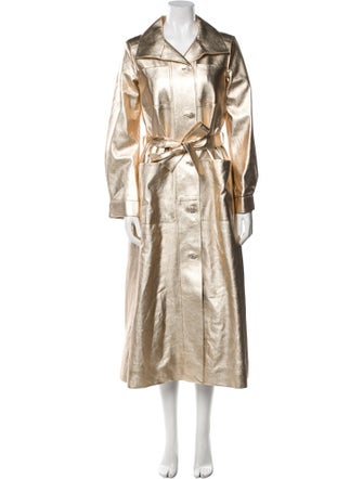 Chanel 2021 Leather Trench Coat