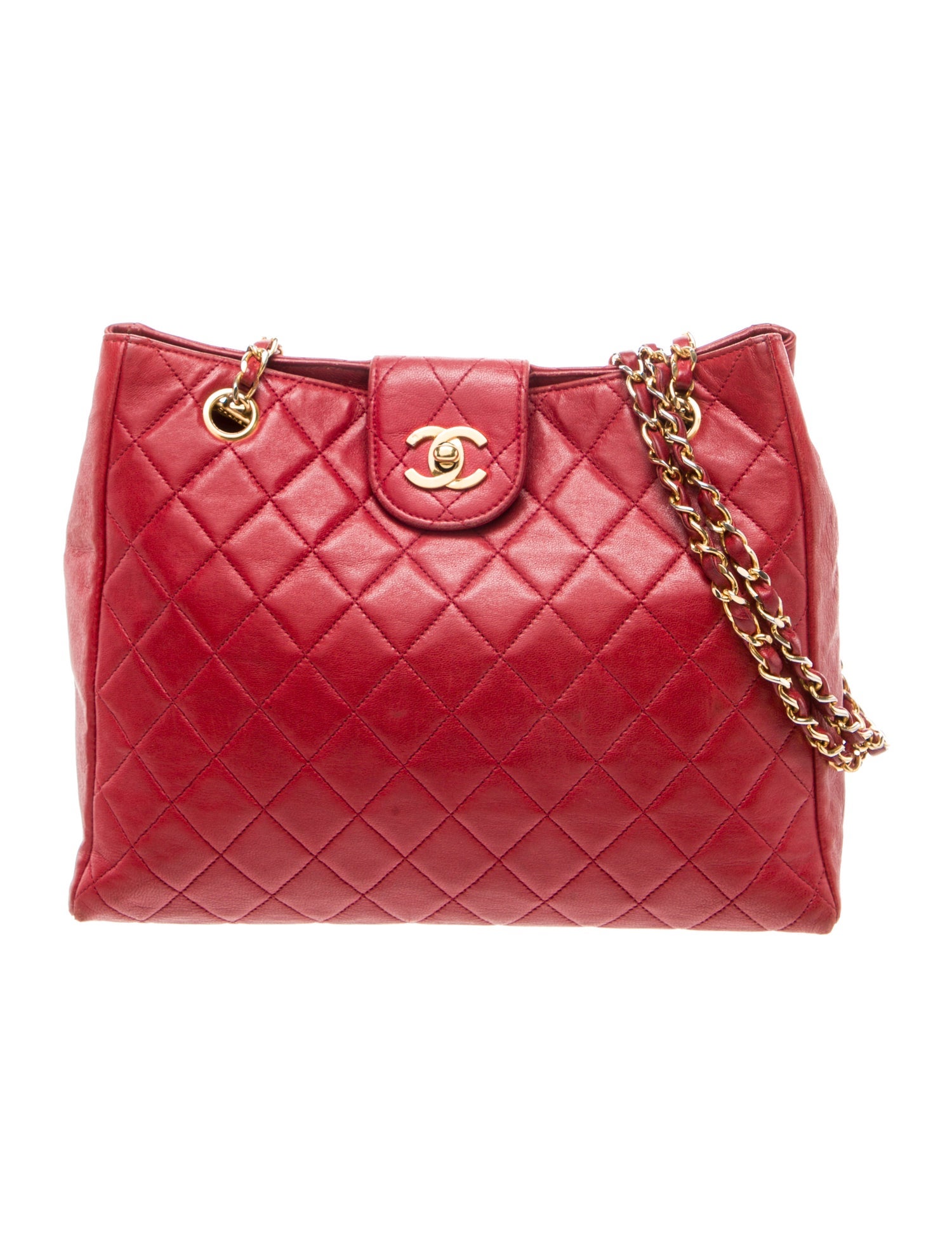 Chanel Quilted CC Chain Tote