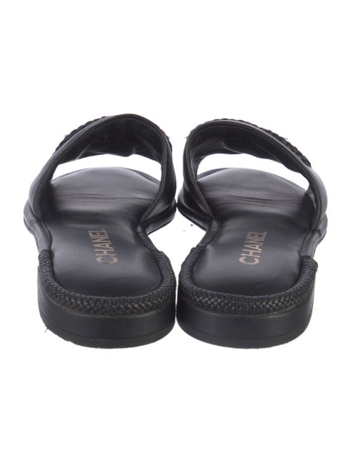 Chanel 2022 Interlocking CC Logo Slides