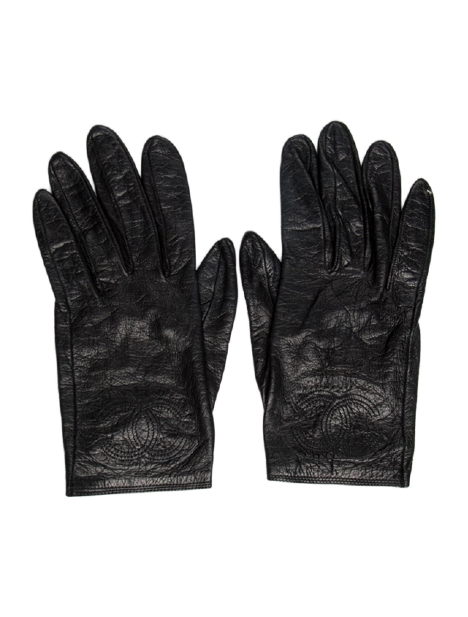 Chanel Vintage CC Gloves