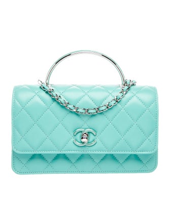 Chanel Top Handle Wallet on Chain