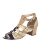 Chanel 2011 Interlocking CC Logo Gladiator Sandals