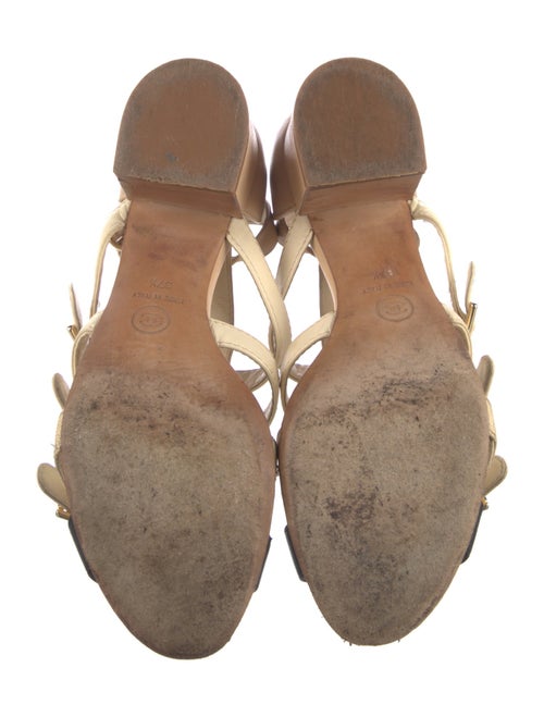 Chanel 2011 Interlocking CC Logo Gladiator Sandals