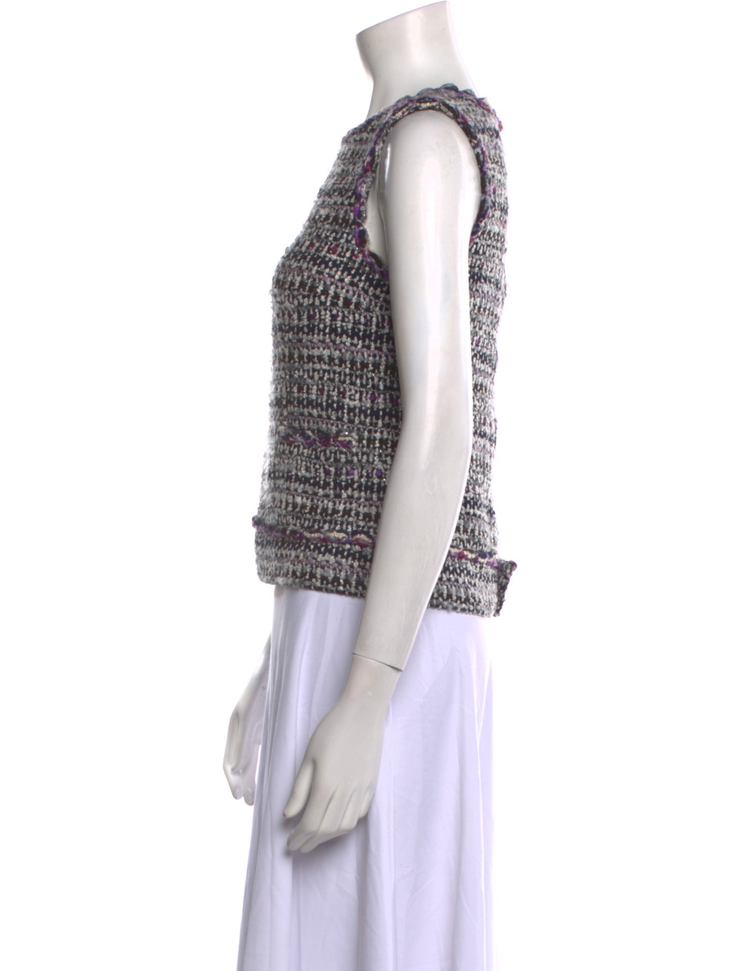 Chanel Vintage 2007 Crop Top