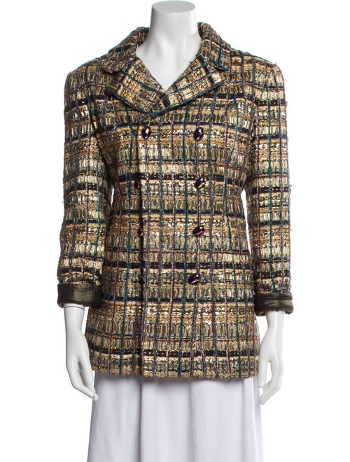 Chanel 2019 Tweed Pattern Blazer