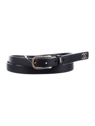 Chanel 2015 Interlocking CC Logo Belt