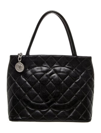 Chanel Caviar Medallion Tote