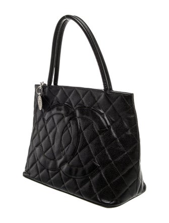 Chanel Caviar Medallion Tote