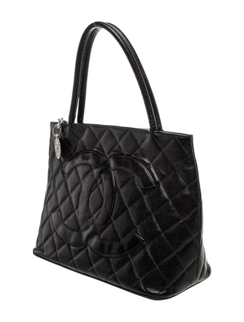 Chanel Caviar Medallion Tote
