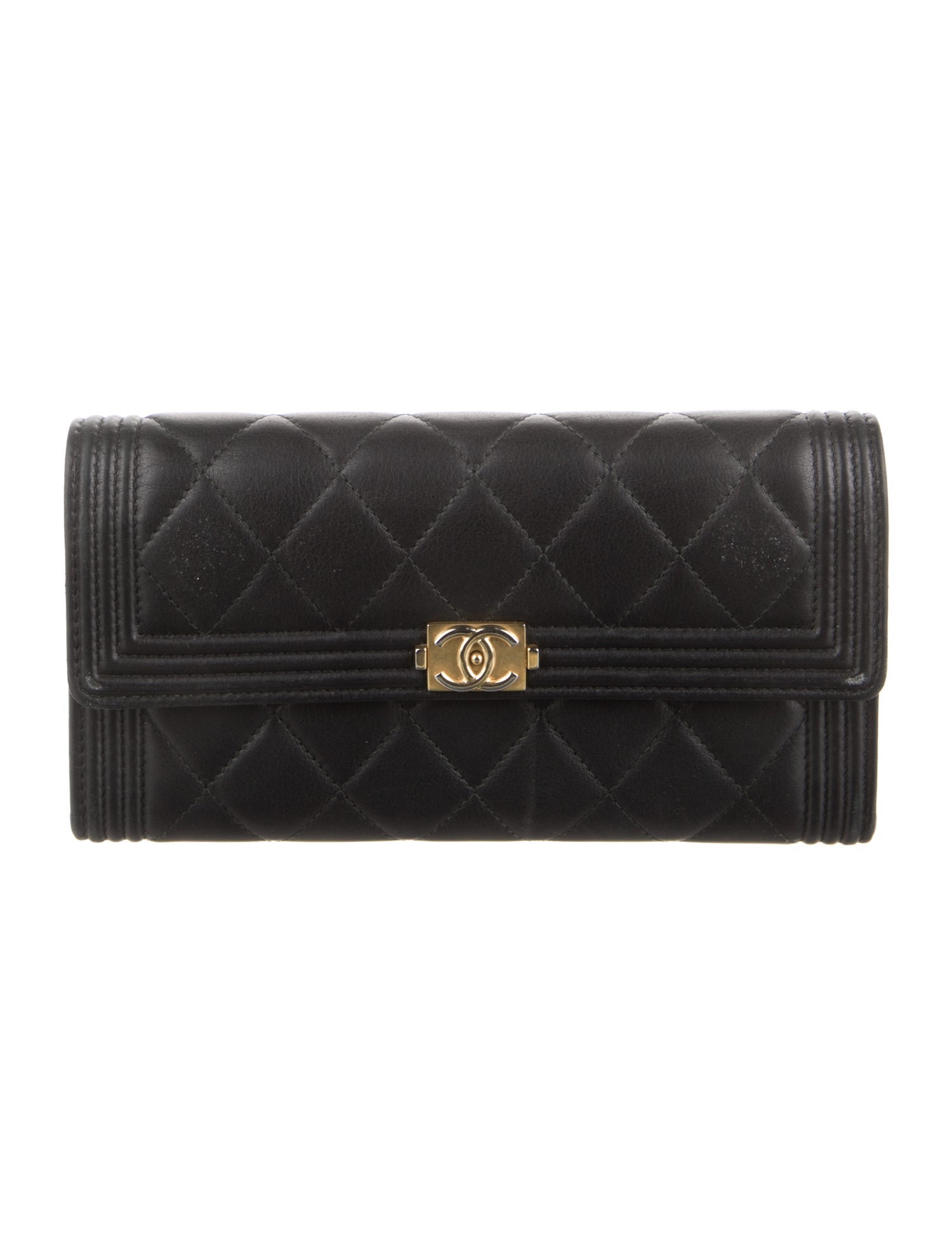 Chanel 2015-2016 Boy Continental Wallet