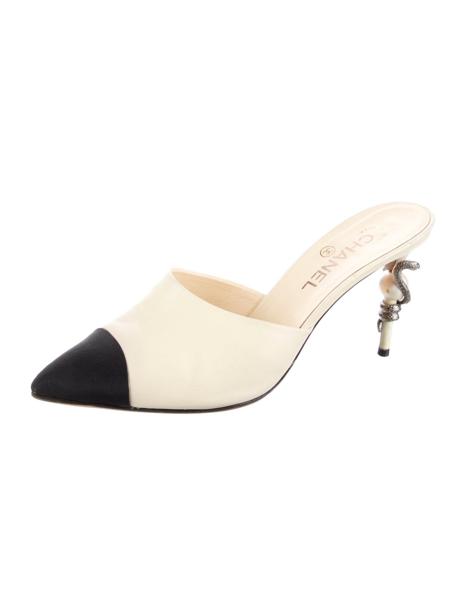 Chanel 2016 Interlocking CC Logo Mules