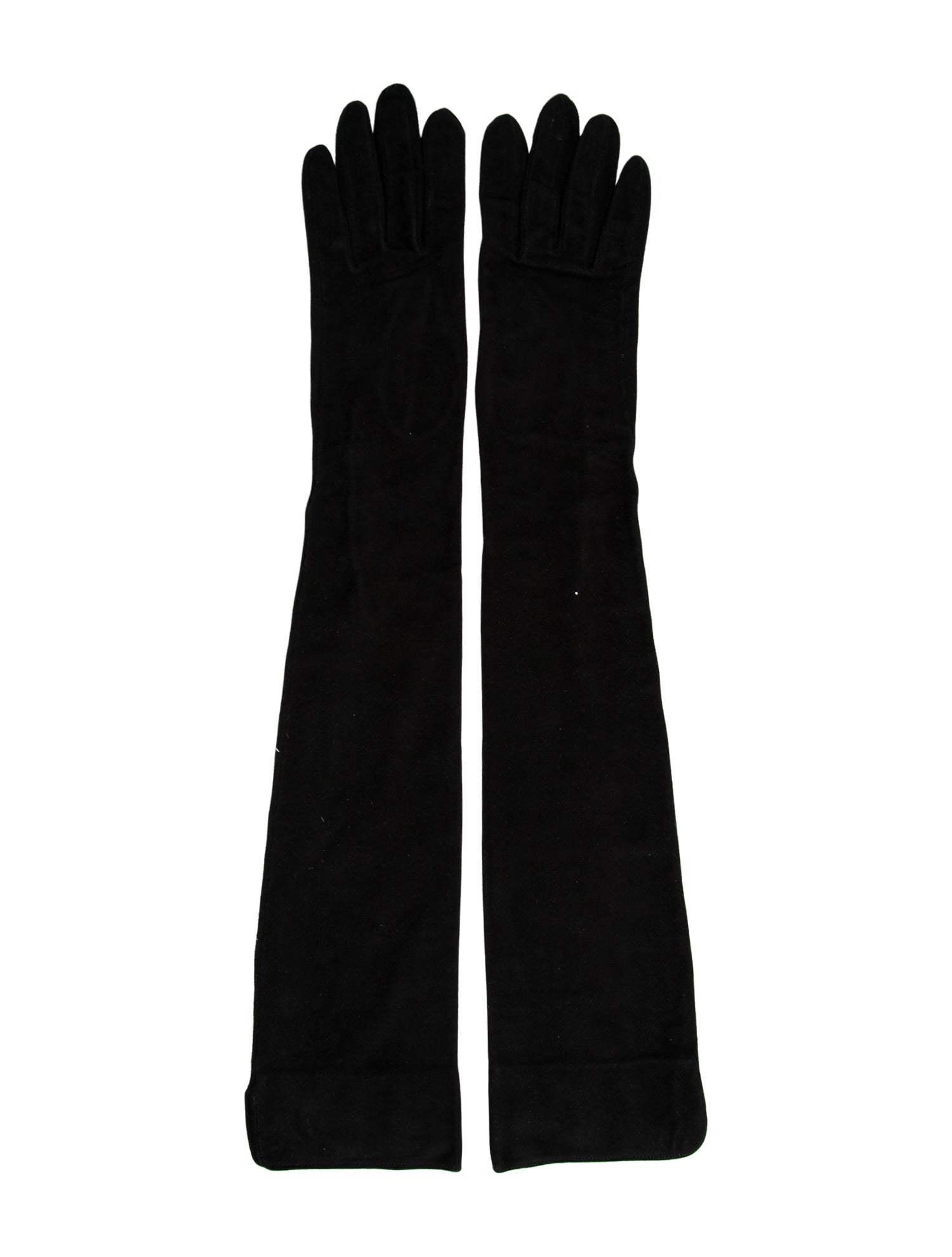 Chanel Vintage Suede Gloves