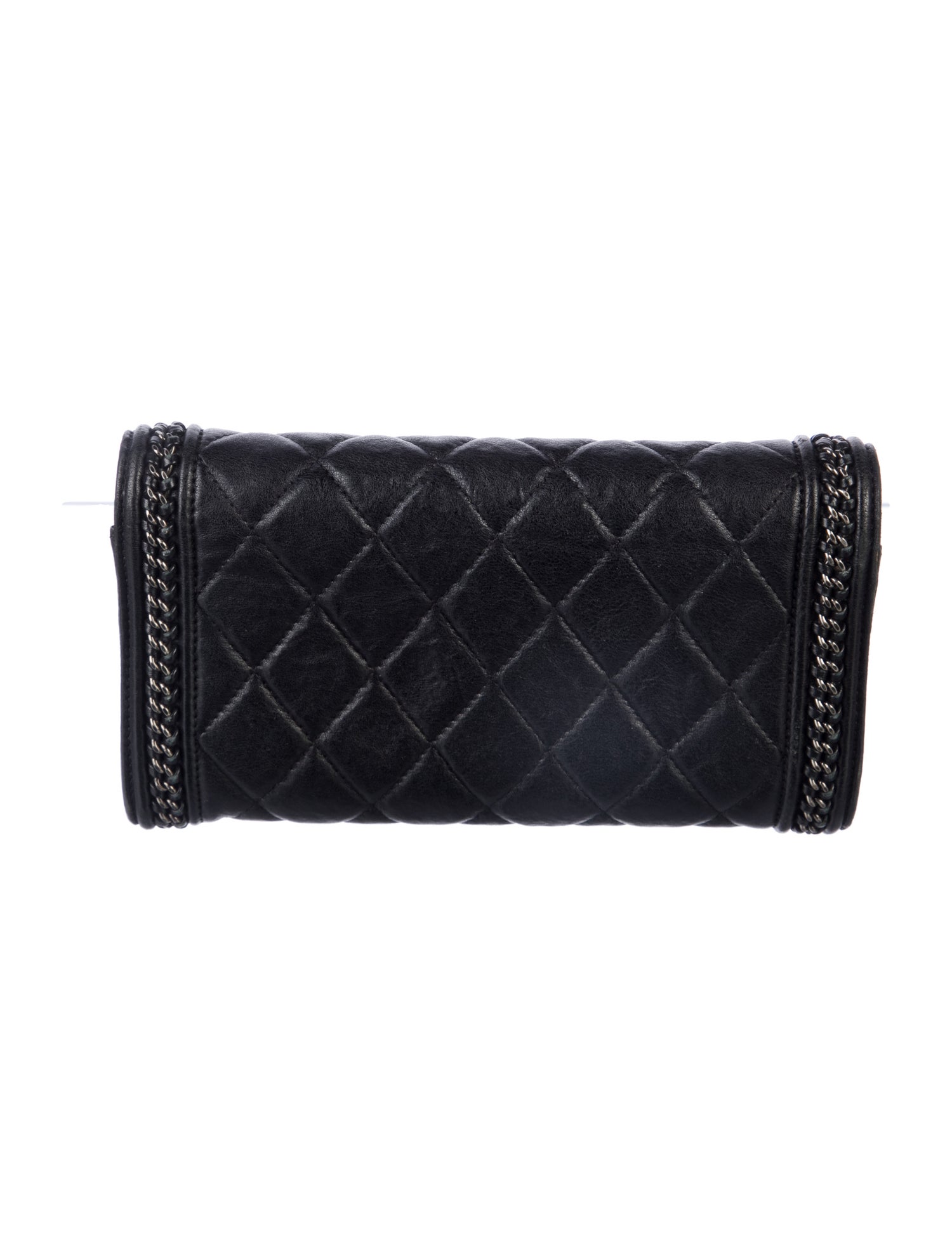 Chanel 2015-2016 Paris-Rome Boy Continental Wallet
