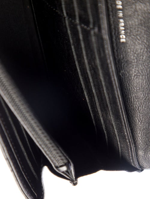 Chanel 2015-2016 Paris-Rome Boy Continental Wallet