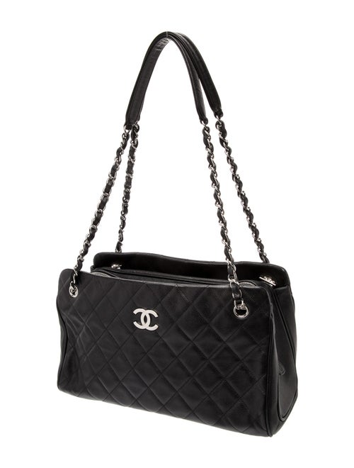 Chanel Quilted CC Chain Tote