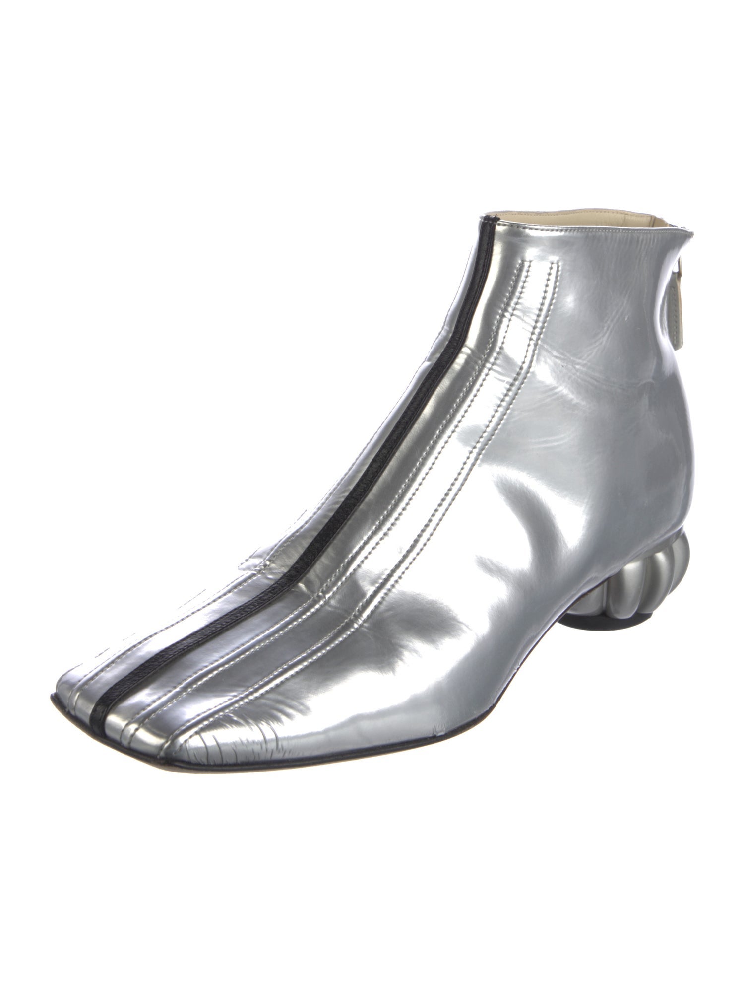 Chanel 2012 Interlocking CC Logo Boots