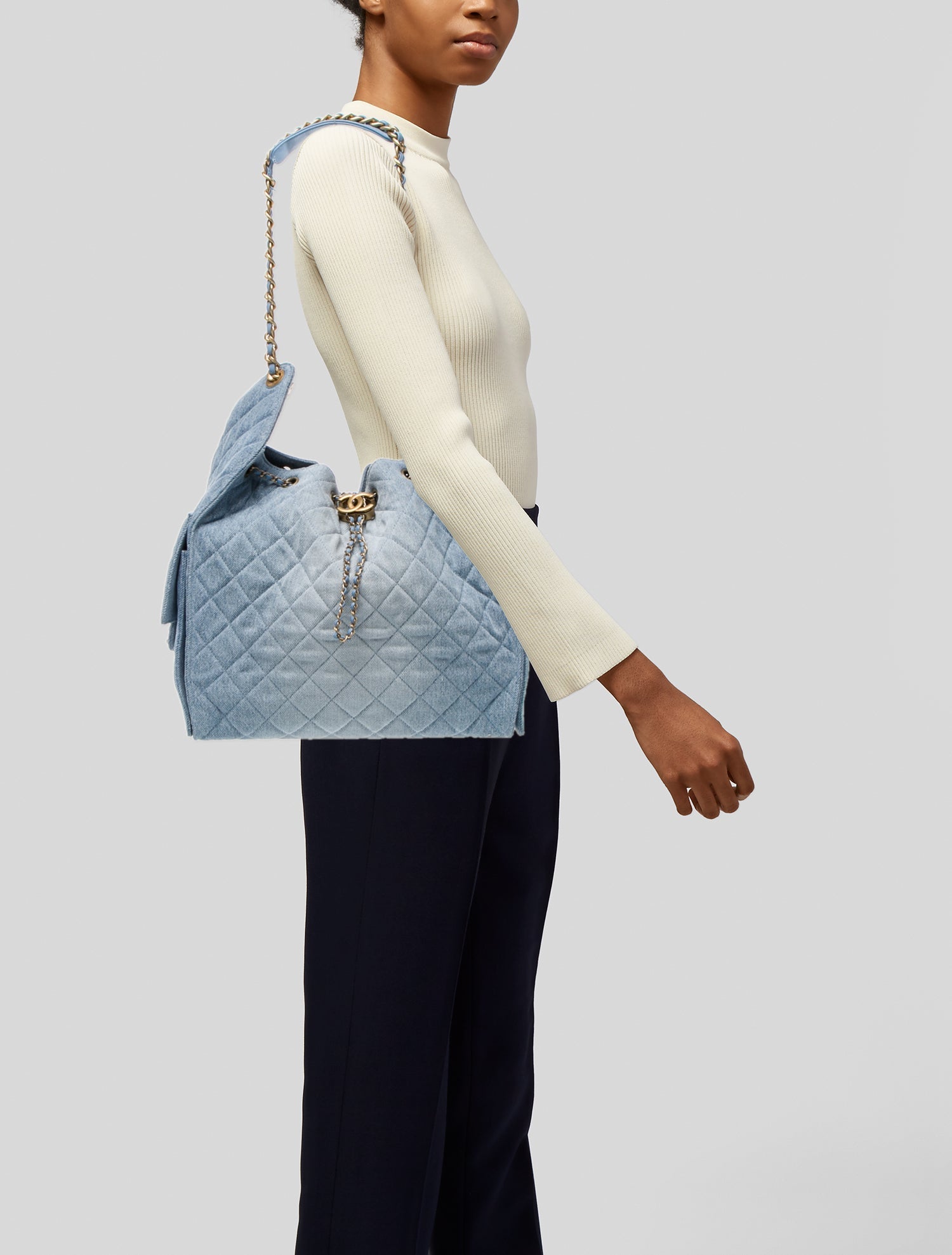 Chanel 2025 Medium Denim 25 Hobo